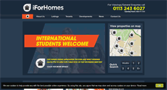 Desktop Screenshot of iforhomes.co.uk